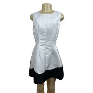 AX Women’s Black and White Knee Hiigh Dress Sz 12